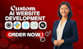 do ai website, ai web app, ai chatbot, full stack website development