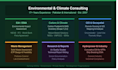 provide environmental assessments, feasibility, and carbon accounting services