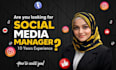 be your social media manager and personal assistant