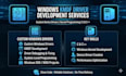 develop custom windows kmdf device drivers