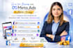 expert meta ads setup and ROI focused campaign management
