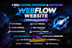 design, redesign, develop, or fix webflow website