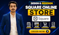 create business square website or square online store for small business