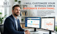 custom bitrix24,CRM setup, automation, chatbot setup and zapier integration