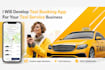 create uber clone, taxi app, carpooling, courier  and logistics mobile app