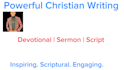 write powerful motivational, devotional and inspirational youtube script