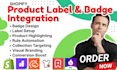 setup custom shopify product labels plus badges modemagic bss smartify seguno ai