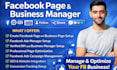 create facebook page setup fb ads business manager social media manager