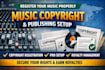 register your music copyright and publishing professionally