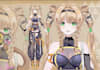 draw and rig 2d vtuber model, vtuber anime, live2d vtuber rigging professionally