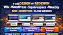design weebly wix, wordpress, squarespace, weebly seo, migration clone website