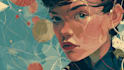 draw a digital character illustration
