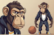 design a unique cartoon mascot logo