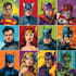 design an amazing superhero pop art