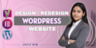 design or redesign your wordpress website