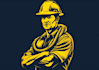 design construction, roofing, handyman or plumbing logo