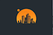 do modern smart architecture, real estate logo design