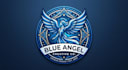 design a stunning and unique blue angel logo