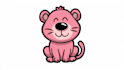 draw cute cartoon animal character