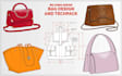 design fashion handbag, purse and create a techpack