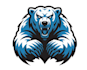 design awesome grumpy bear logo