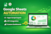 automate google sheets using apps script and API integration