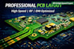 design professional pcb layout with emc and rf consideration