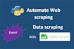 automate web scraping and data scraping tasks using selenium