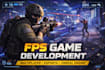 develop a multiplayer fps shooting game development  in unreal engine