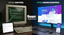 convert HTML to wp theme clean, responsive