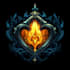 design a professional fantasy rpg game logo
