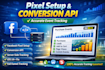 setup facebook pixel and conversation API for accurate event tracking