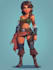 draw 2d game character