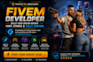 build your fivem qbcore server with custom scripts