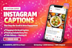 write creative instagram captions for your brand
