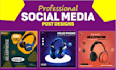 provide social media post in just 3 hours