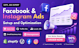 set up high converting facebook and instagram ads for lead generation and sales