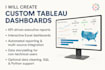 be your tableau dashboard expert and bi analyst
