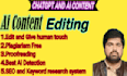 edit chatgpt content into human writing