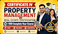 do certificate iv, property management course and real estate certification