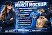 design merch mockup esty pod print on demand products printiful apparel template