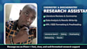 assist with chemistry and biochemistry research