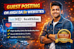 do guest posting on high da DR website quick