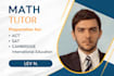 help you succeed in sat, eju and admission math