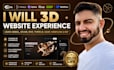 3d website experience using webgl spline rive threejs and gsap webflow r3f