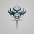 create an fantasy logo design artwork