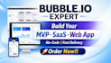do bubble io website, build bubble app, bubble mvp, bubble saas app developer