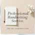 write your text in neat and aesthetic handwriting