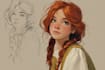do semi realistic character design