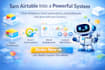 airtable expert setup airtable, airtable interface webapp crm n8n autamation